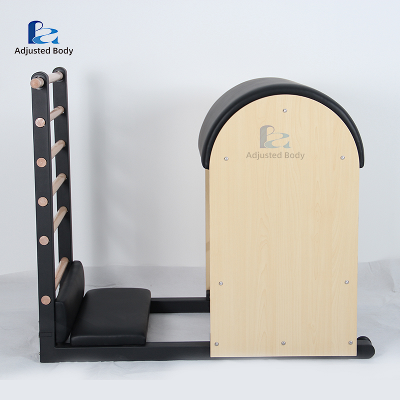 Maple Iron Frame Pilates Ladder Barrel