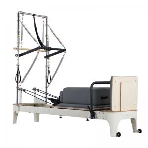 Oak Reformer with Half Tower - White